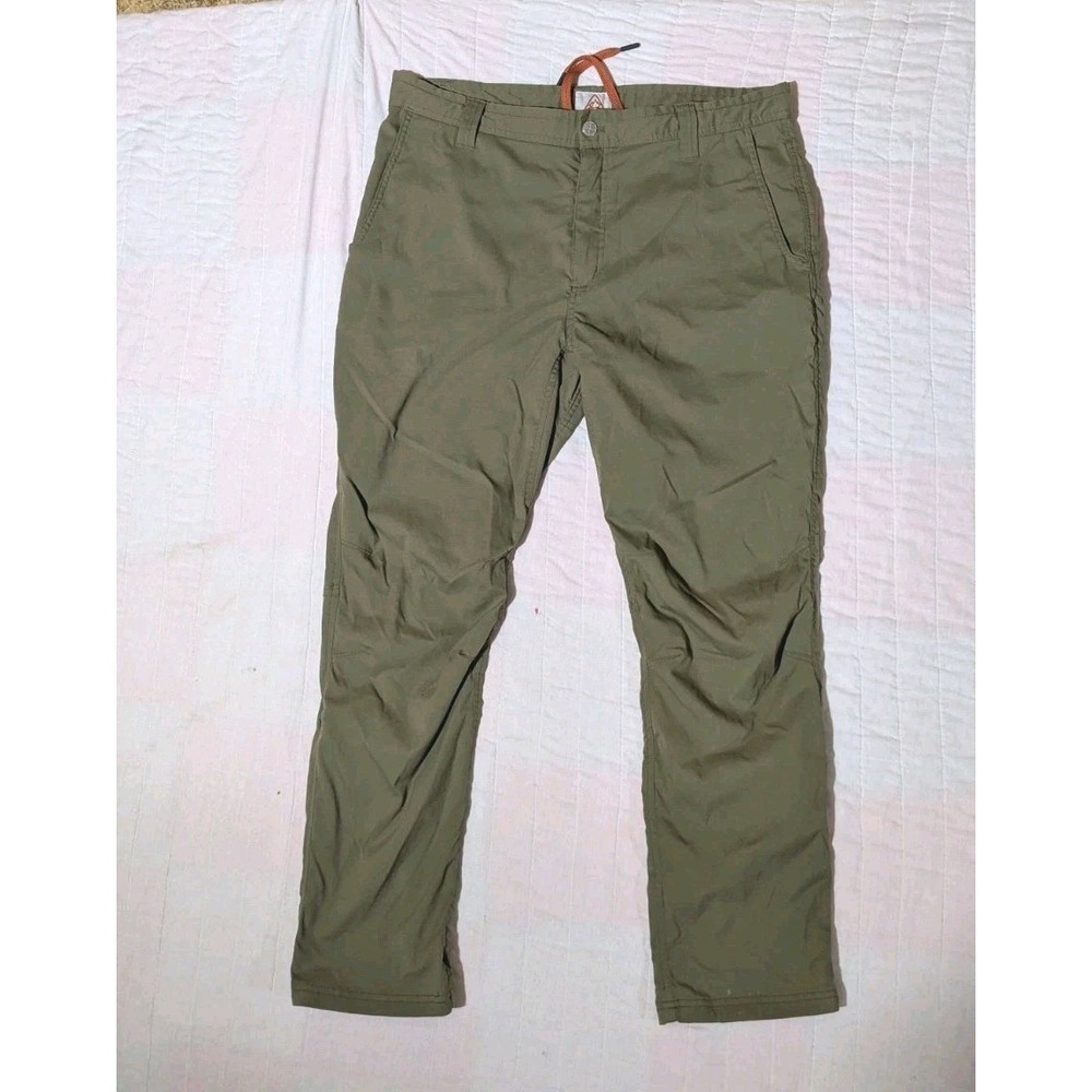 Livsn Ecotrek Hiking Climbing Drawstring Convertible Stretch Pants Mens 36x30
